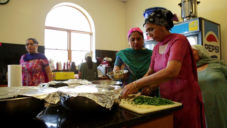 "The Kitchen is the heart of the temple..." Grace Lee visits the Sikh Temple of Wisconsin in "Off the Menu: Asian America."