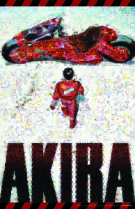 Poster from Katsuhiro Otomo's film Akira. 