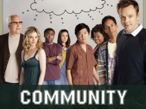 The cast of Community.