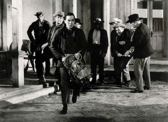 James Shigeta starred in this "East-meets-Western," "Walk like a Dragon." Print courtesy of Academy Film Archive.